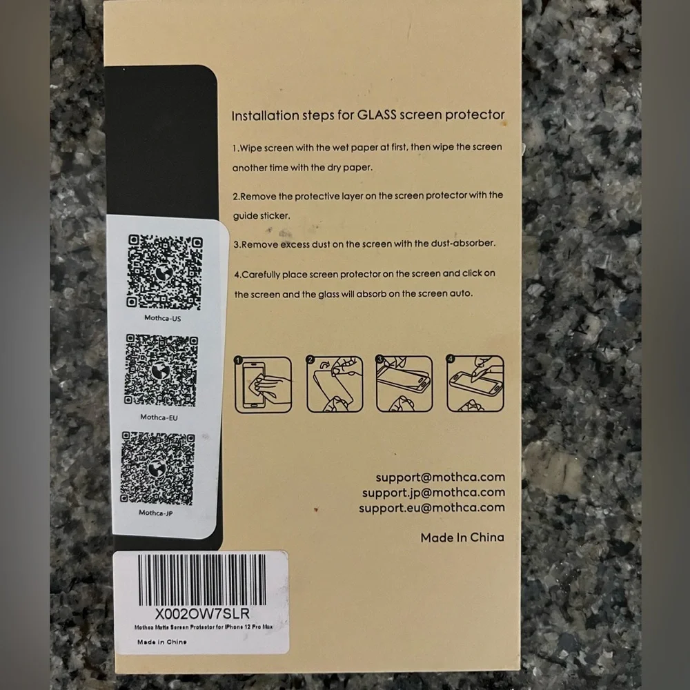 Screen Protector for iPhone 12 max or similar